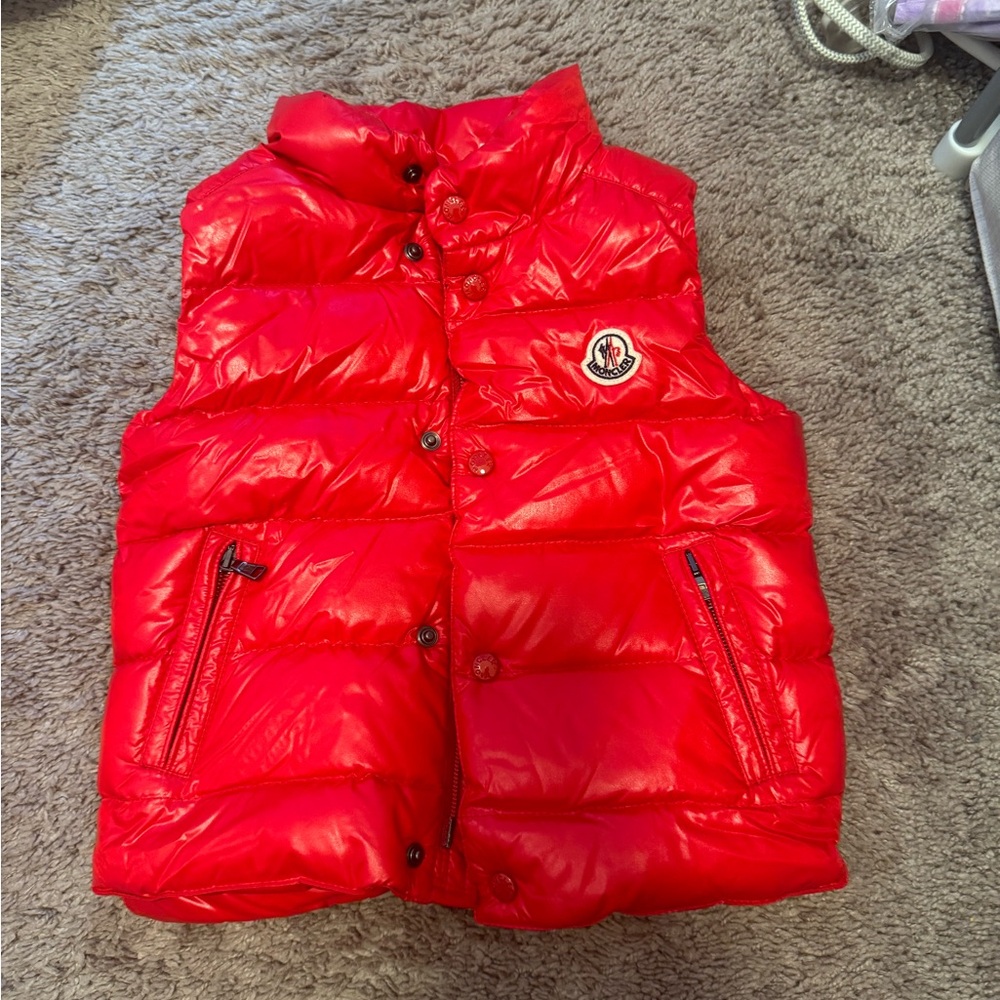 Moncler Toddler Bernard Down Vest. Only worn for a 1 hour photoshoot